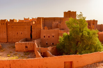 It's Kasbah Taourirt in eastern Ouarzazate, Morocco.