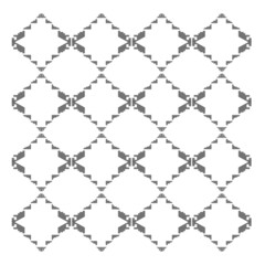 Luxury design ornaments, black vintage geometric pattern