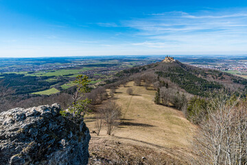 Obraz premium Fantastic hike to Hohenzollern Castle