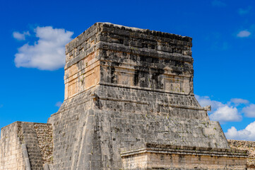 Chichen Itza, Tinum Municipality, Yucatan State. It was a large pre-Columbian city built by the Maya people of the Terminal Classic period. UNESCO World Heritage