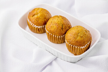 Banana cup cake