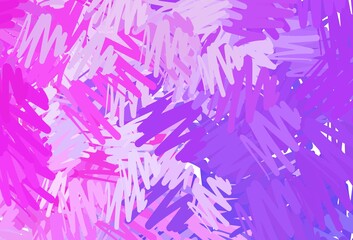 Light Pink vector layout with flat lines.