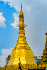 Fototapeta premium It's Architecture of Yangon, the former capital of Myanmar.