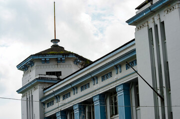 It's Architecture of Yangon, the former capital of Myanmar.