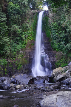 Gitgit Waterfall is a waterfall on Bali, Indonesia. The Gitgit waterfall consists of three waterfalls of different heights.