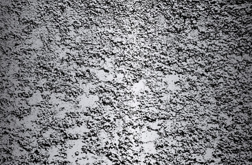 Distressed overlay texture of silver cracked concrete