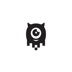 Data Monster logo / icon design