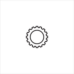 setting line icon vector