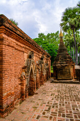 Naklejka premium It's Yadana Hsemee Pagoda, Inwa, Mandalay Region, Burma. One of the attractions for tourists