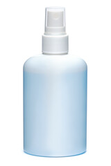 hand sanitizer spray bottle isolated on white background