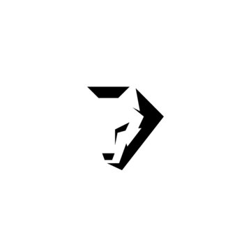 Dog or Wolf logo / icon design
