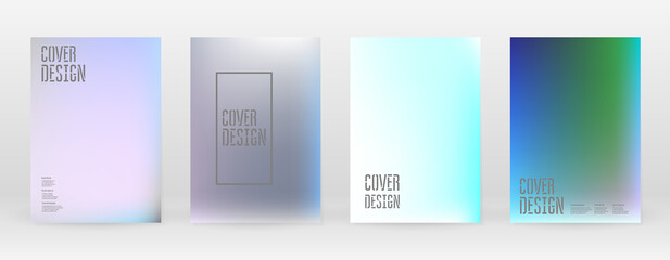 Pastel Soft. Vibrant Blue, Teal, Neon Concept.
