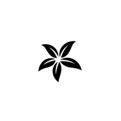Flower or Leaves logo / icon design