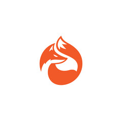a simple Fox logo / icon design