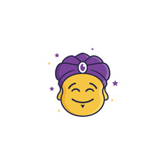 Genie Face logo / icon design