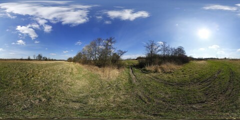 Early Spring Countryside HDRI Panorama