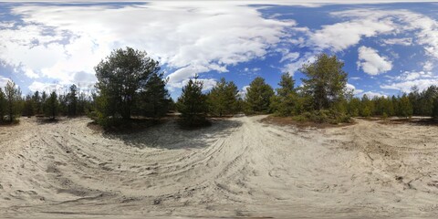 Sand Coast HDRI Panorama