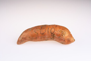 A bio sweet potato, not perfect