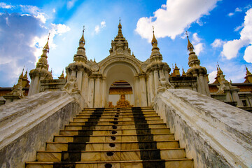 It's Atumashi Monastery (Maha Atulaveyan Kyaungdawgyi), a Buddhist monastery, Mandalay, Myanmar...