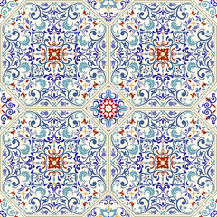 Seamless damask pattern. Seamless victorian wallpaper. Vintage ornament for wallpaper, printing on the packaging paper, textiles.