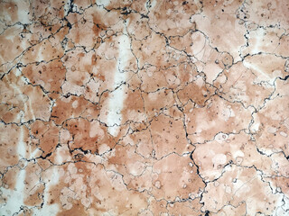 Red brown marble. Natural texture background. Close-up