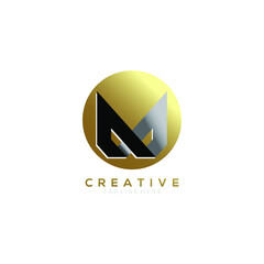 Modern abstract logo design template