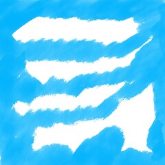 abstract background with blue paint