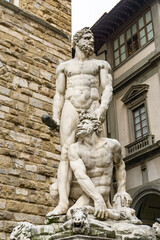 Statue on Signoria square, Florence, Italy