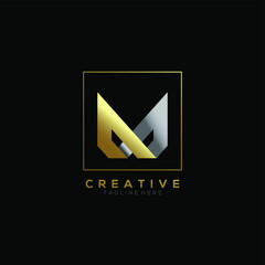 Modern abstract logo design template