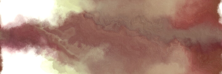 abstract watercolor background with watercolor paint with pastel brown, antique white and rosy brown colors. can be used as web banner or background