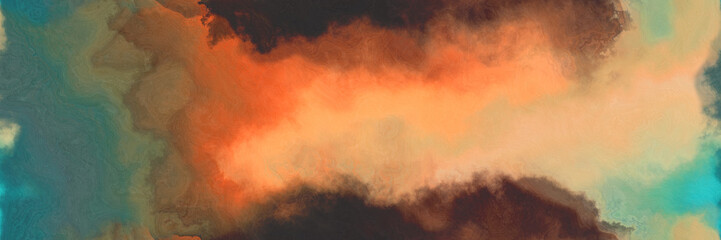 abstract watercolor background with watercolor paint with pastel brown, dark slate gray and brown colors