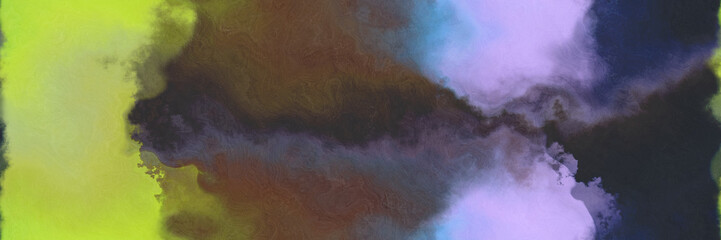 abstract watercolor background with watercolor paint with dark slate gray, dark khaki and light pastel purple colors. can be used as web banner or background