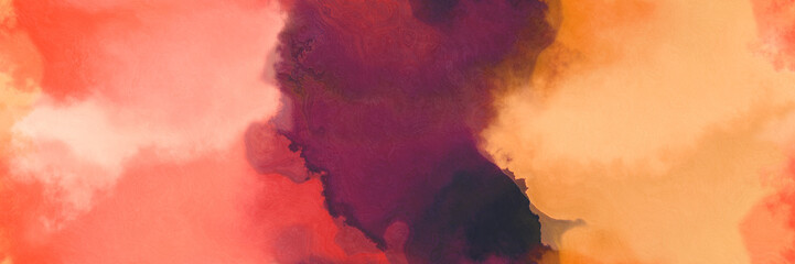 abstract watercolor background with watercolor paint with light salmon, old mauve and moderate red colors. can be used as background texture or graphic element