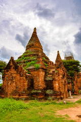 It's Payathonzu Temple, Bagan Archaeological Zone, Burma. One of the main sites of Myanmar.