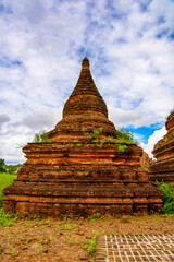 Fototapeta premium It's Bagan Archaeological Zone, Burma. One of the main sites of Myanmar.