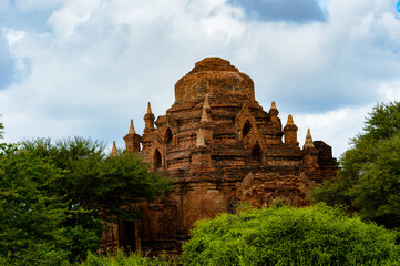 Fototapeta na wymiar It's Bagan Archaeological Zone, Burma. One of the main sites of Myanmar.