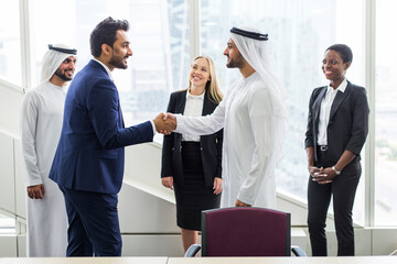 Business meeting in Dubai