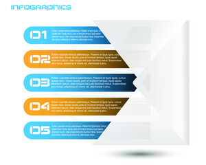 Modern Design Template, can be used for info-graphics, banners for web layout.