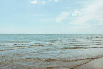 Abstract blue sea water 