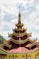Fototapeta premium It's A temple over the Lake Inle, Myanmar