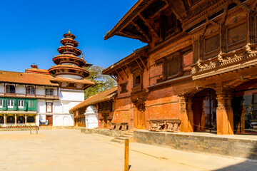 Architecture of Lalitpur Metropolitan City (Patan), the third largest city of Nepal, Asia