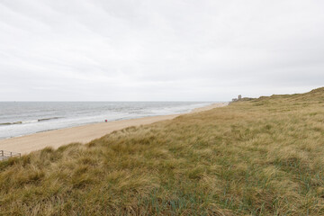 Fototapeta na wymiar beach on the german island sylt