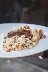 pork and rice