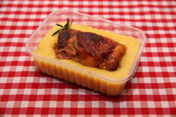 chicken and polenta
