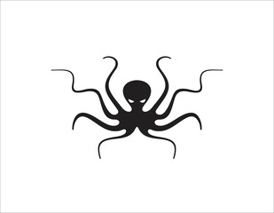 octopus icon illustration isolated vector sign symbol
