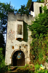 Burgtor zur Burg Grimmenstein