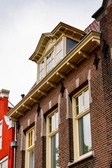 Obraz premium It's Typical house in Haarlem, Netherlands