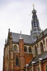 Obraz premium It's Historic center of Haarlem, Netherlands
