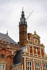 Obraz premium It's Historic center of Haarlem, Netherlands