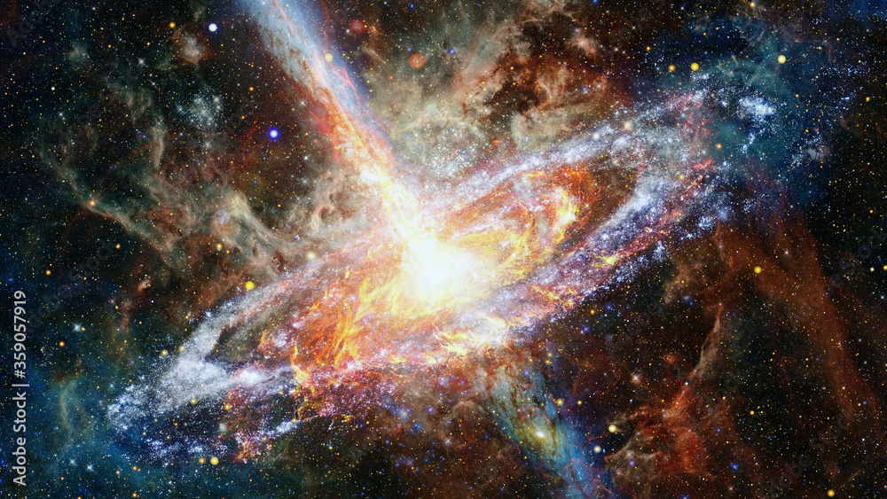 Poster pulsar in the nebula. elements of this image furnished by nasa